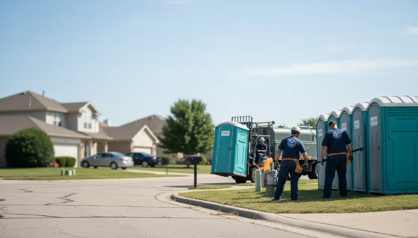 Porta Potty Rental in Creve Coeur, MO near me